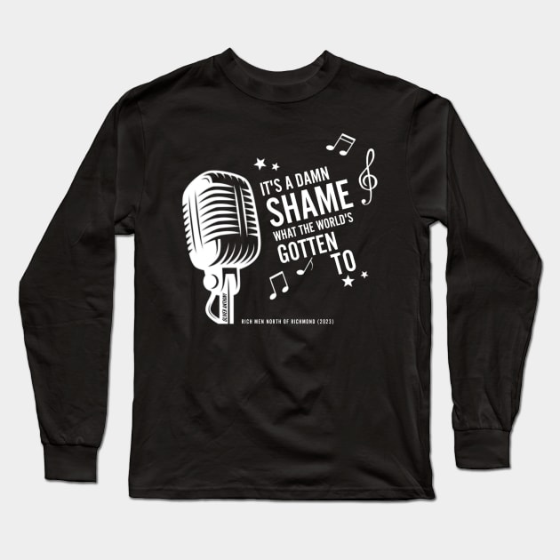 It's a damn shame Long Sleeve T-Shirt by Buddydoremi